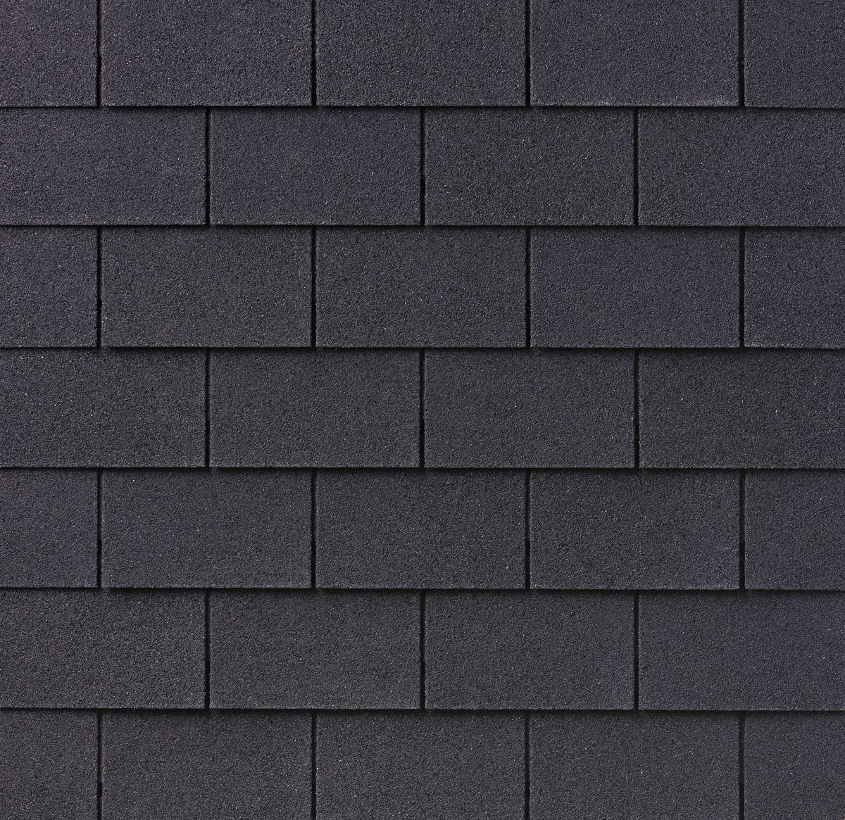 Asphalt shingle - black (rectangular)