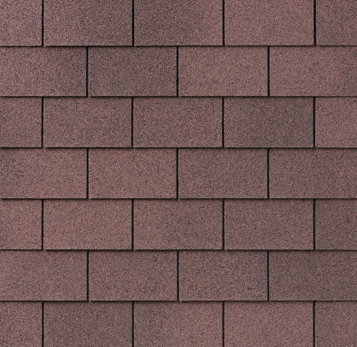 Asphalt shingle - brown (rectangular)