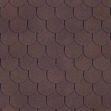 Asphalt shingle - brown (beaver)